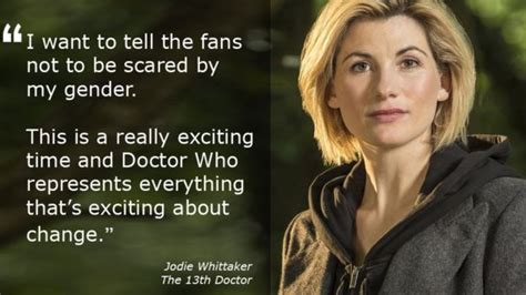 Jodie Whittaker: Doctor Who's 13th Time Lord to be a woman | Doctor who quotes, Original doctor ...