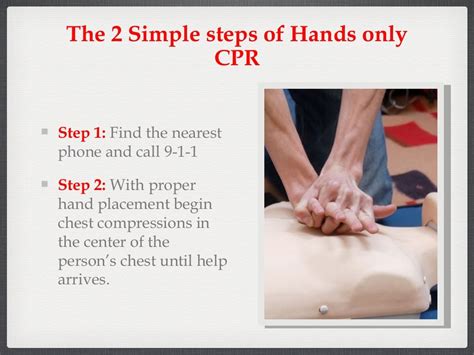 The Simple Lifesaving Steps of Hands Only CPR