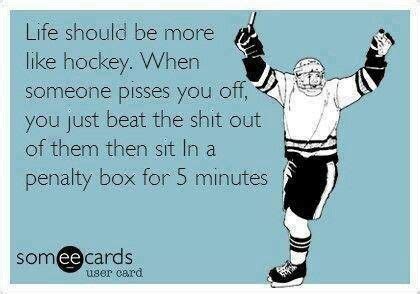 Hockey | Funny, Funny quotes, Laugh