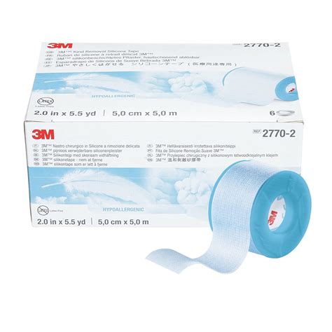 3M Blue Skin Friendly Silicone Medical Tape 2770 - Walmart.com ...