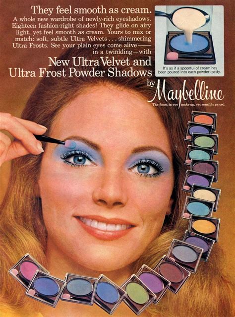 1980s Makeup Ads