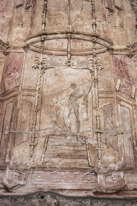 Pompeii frescoes — Stock Photo © edella #25811071