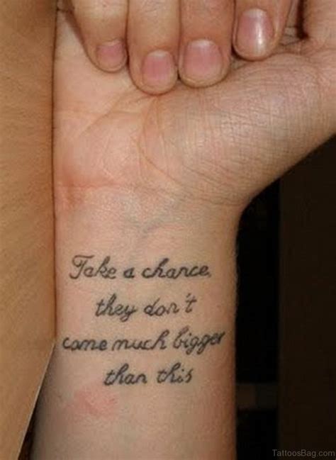 71 Famous Quotes Tattoos For Wrist - Tattoo Designs – TattoosBag.com