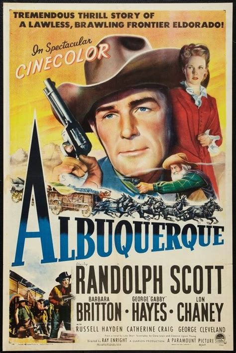 100 Years of Movie Posters: Randolph Scott | Movie posters, Old film posters, Old movie posters