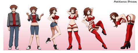 Lady In Red TG Commission by HopeTG on DeviantArt