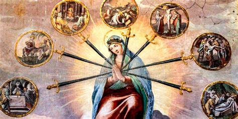 A short guide to praying the Chaplet of the Seven Sorrows of Mary