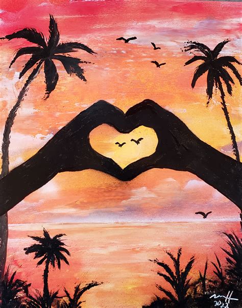 Sunset Lovers - Steel City Spray Art