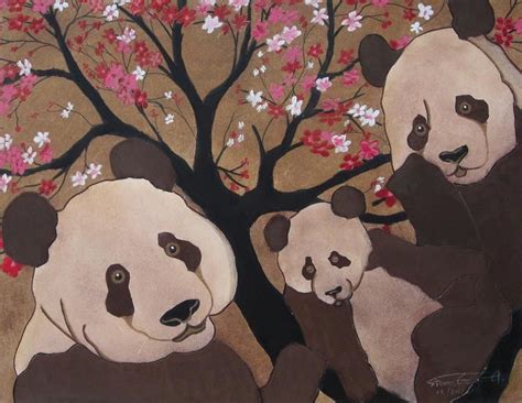 China Bears Painting by Steven Gutierrez - China Bears Fine Art Prints and Posters for Sale ...