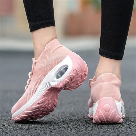 Orthopedic Walking Shoes Platform Sneakers for Women - Bunion Free