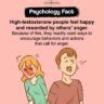 High-testosterone People Feel Happy And Rewarded By Others' Anger