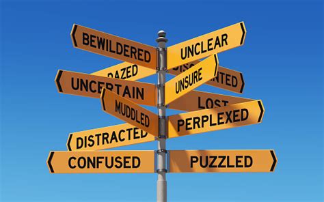 Street Signs Pointing Different Directions Stock Photo - Download Image Now - iStock