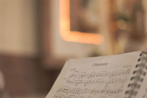 HD wallpaper: offertory, music, sheet music, organ, melody, church ...