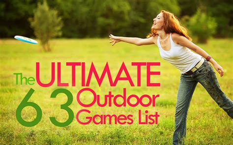 The Ultimate 63 Outdoor Games List | Backyard Games | Beach games for adults, Camping games for ...