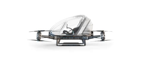 The Ehang 184, An Autonomous Low Altitude Human-Sized Helicopter Drone
