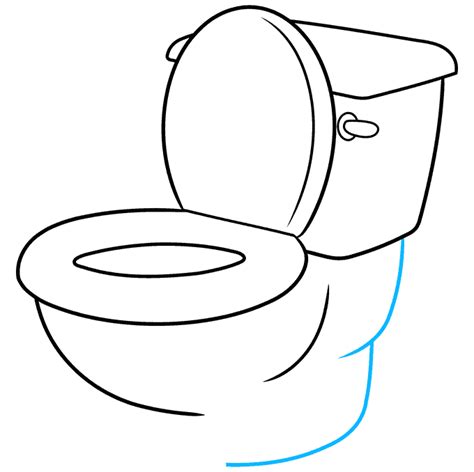 How to Draw a Toilet - Really Easy Drawing Tutorial