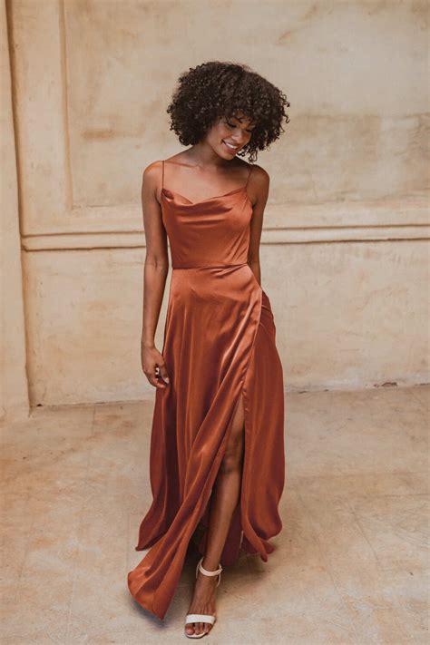 Denver Bridesmaid Dress by Tania Olsen - Terracotta Orange