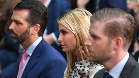 How Ivanka, Don Jr., and Eric Trump Dealt With Their Father’s Illness ...