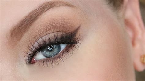 Soft Smokey Wing Neutral Eyeshadow Makeup Tutorial - YouTube