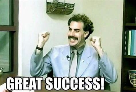 Borat Great Success | Comedy movie quotes, Movie quotes, Borat great ...