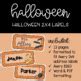 Halloween 2x4 Labels by Genny Allies | Teachers Pay Teachers