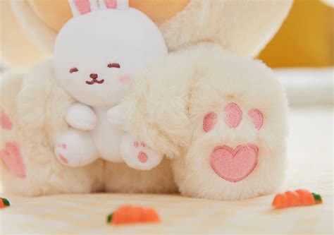 [KAKAO FRIENDS] Rabbit Little Ryan Plush Toy OFFICIAL MD – HISWAN