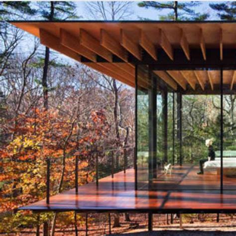 Cullen House Inspired Glass Pavilion in the Woods