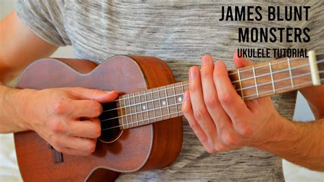 James Blunt - Monsters EASY Ukulele Tutorial With Chords / Lyrics ...