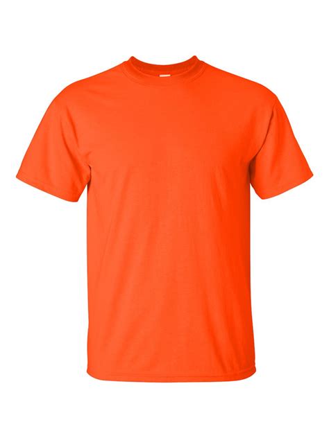 Orange Shirt for Men - Gildan 2000 - Men T-Shirt Cotton Men Shirt Men's Trendy Shirts Best Mens ...