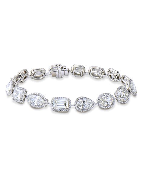 Mixed Shape Diamond Bracelet - Turgeon Raine