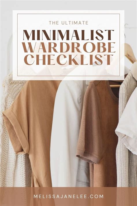 Minimalist Wardrobe Checklist: the Essentials You Need in 2023 ...