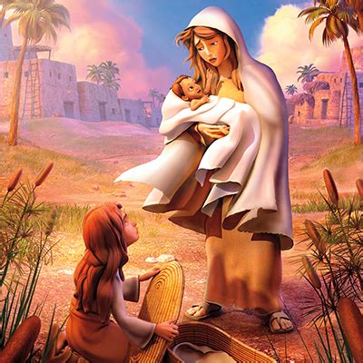 The Birth of Moses – Superbook Academy