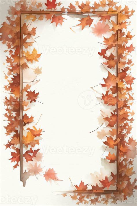 Background with Watercolor Fall Leaves 30009407 Stock Photo at Vecteezy