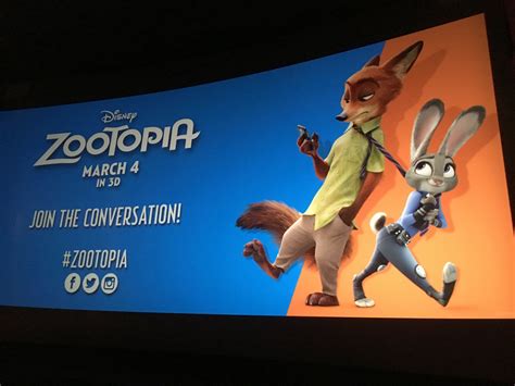Zootopia Screen | A Disney Parks Blog Meet-Up for "Zootopia"… | Flickr