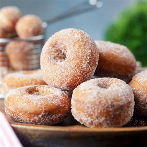 Homemade Cinnamon Cake Donuts Recipe - An Italian in my Kitchen