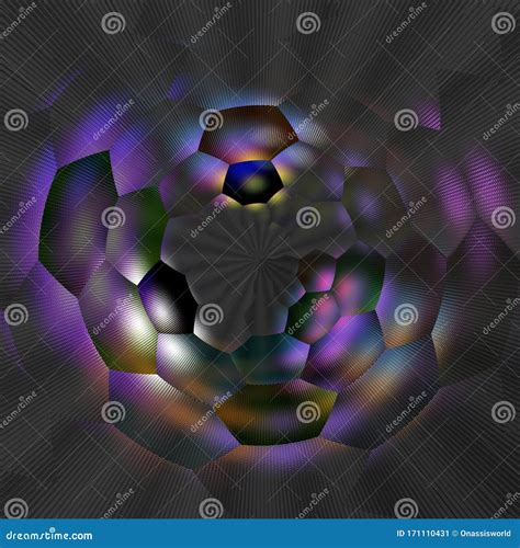 Black Purple Shapes Abstract Background Art Stock Illustration - Illustration of black ...