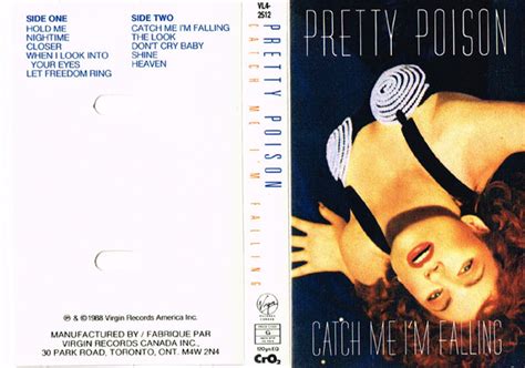 Pretty Poison - Catch Me I'm Falling (1988, Cassette) | Discogs