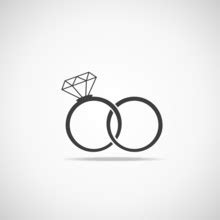 Wedding Rings Silhouette Free Stock Photo - Public Domain Pictures