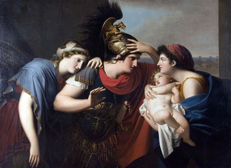 “Meeting of Hector and Andromache” Gaspare Landi (Italian, 1756 – 1830 ...