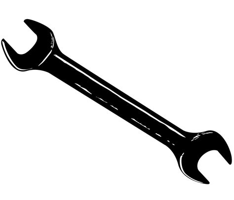 Free Pipe Wrench Silhouette, Download Free Pipe Wrench Silhouette png ...