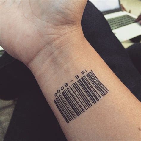 Barcode Tattoo Scannable