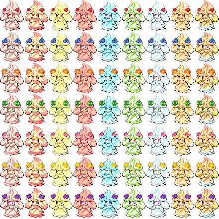 All Alcremie sprites by KingOfThe-X-Roads on DeviantArt