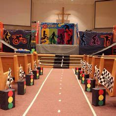 Race Car Themes, School Themes, Church Crafts, G Force Vbs, Lifeway Vbs