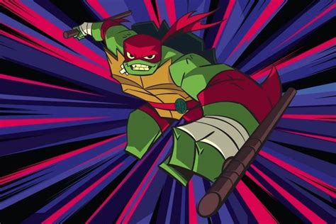 Raphael será el líder del equipo en Rise of the Teenage Mutant Ninja Turtles - La Tercera