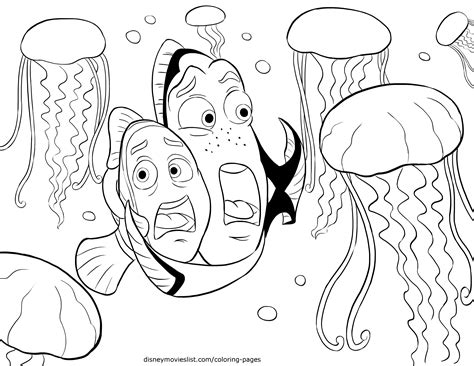 Dory Finding Nemo Coloring Pages at GetColorings.com | Free printable ...