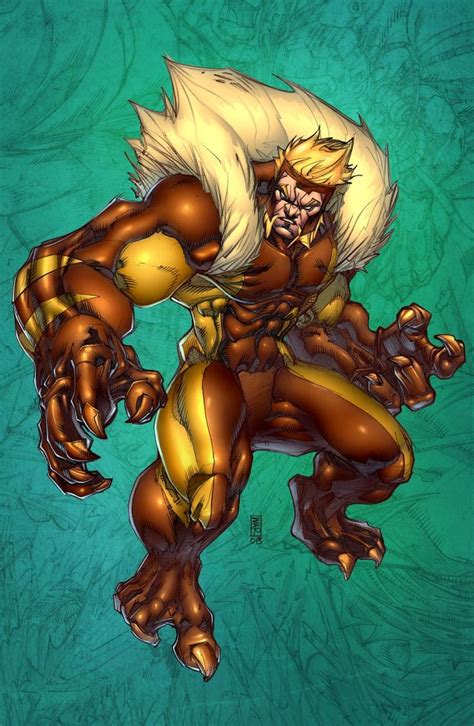 Sabertooth by SiriusSteve on DeviantArt | Sabertooth, Comic book villains, Marvel comics superheroes