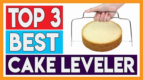 3 Best Cake Leveler 2021 - YouTube