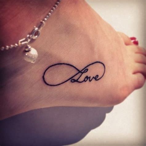 45 Cool Infinity Tattoo Ideas | Infinity love tattoo, Infinity tattoo ...