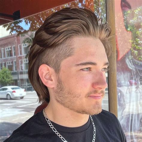 44+ Mullet Haircuts That Are Awesome: Super Cool + Modern For 2022 | Mullet haircut, Men haircut ...