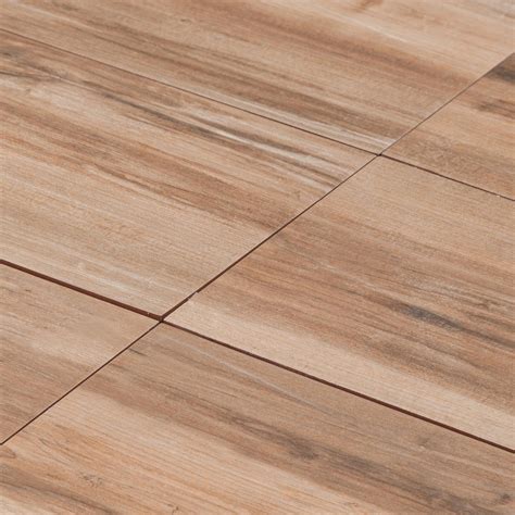 Saman Roble Wood Plank Ceramic Tile | Wood ceramic tiles, Ceramic wood ...