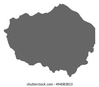 Map Olancho Honduras Stock Vector (Royalty Free) 494083813